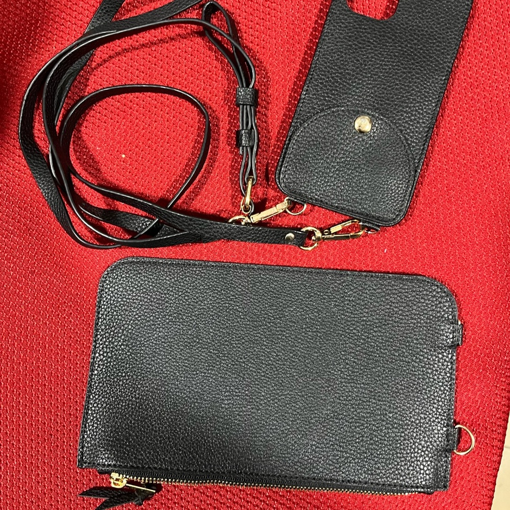 iPhone 12 Pro case + pouch